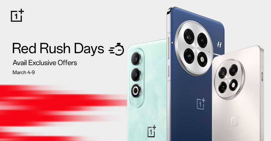 OnePlus Red Rush Sale March 2025